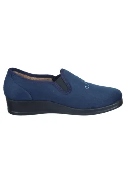 Hausschuhe|Die moderne Hausfrau Hausschuhe blau