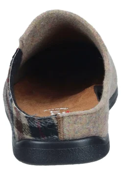 Herren Die moderne Hausfrau Hausschuhe braun