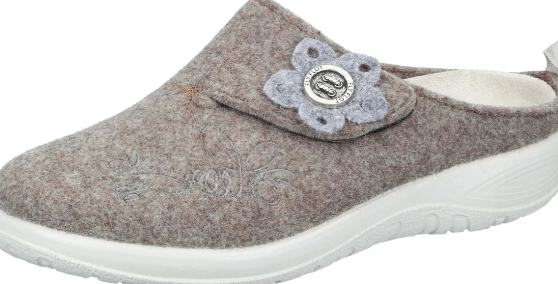 Hausschuhe|Die moderne Hausfrau Hausschuhe braun