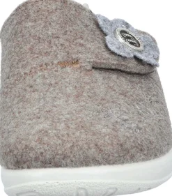 Hausschuhe|Die moderne Hausfrau Hausschuhe braun