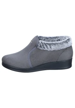 Hausschuhe|Die moderne Hausfrau Hausschuhe grau