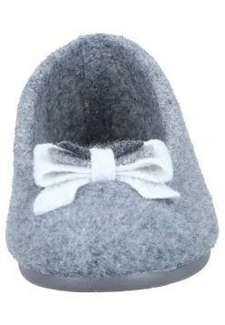 Hausschuhe|Die moderne Hausfrau Hausschuhe grau