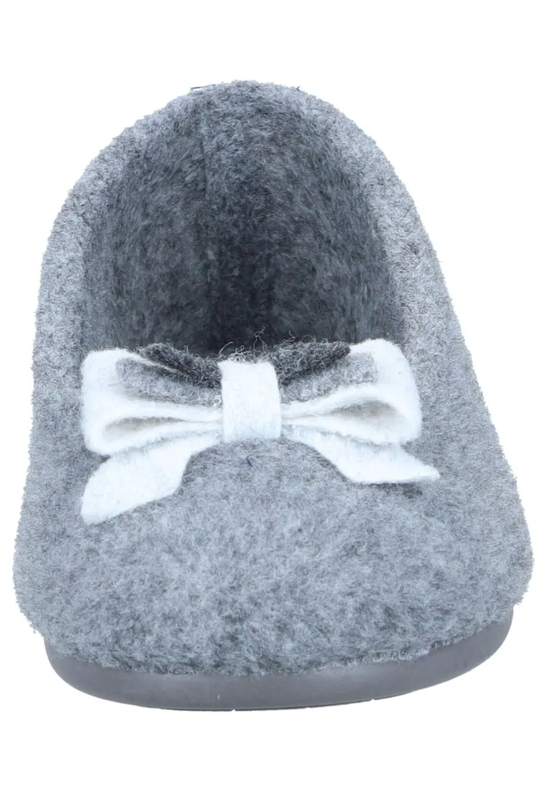 Hausschuhe|Die moderne Hausfrau Hausschuhe grau