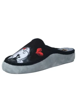 Hausschuhe|Die moderne Hausfrau Hausschuhe grau