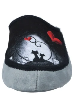 Hausschuhe|Die moderne Hausfrau Hausschuhe grau