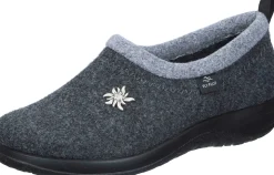 Hausschuhe|Die moderne Hausfrau Hausschuhe grau