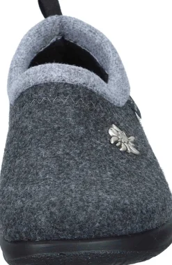 Hausschuhe|Die moderne Hausfrau Hausschuhe grau