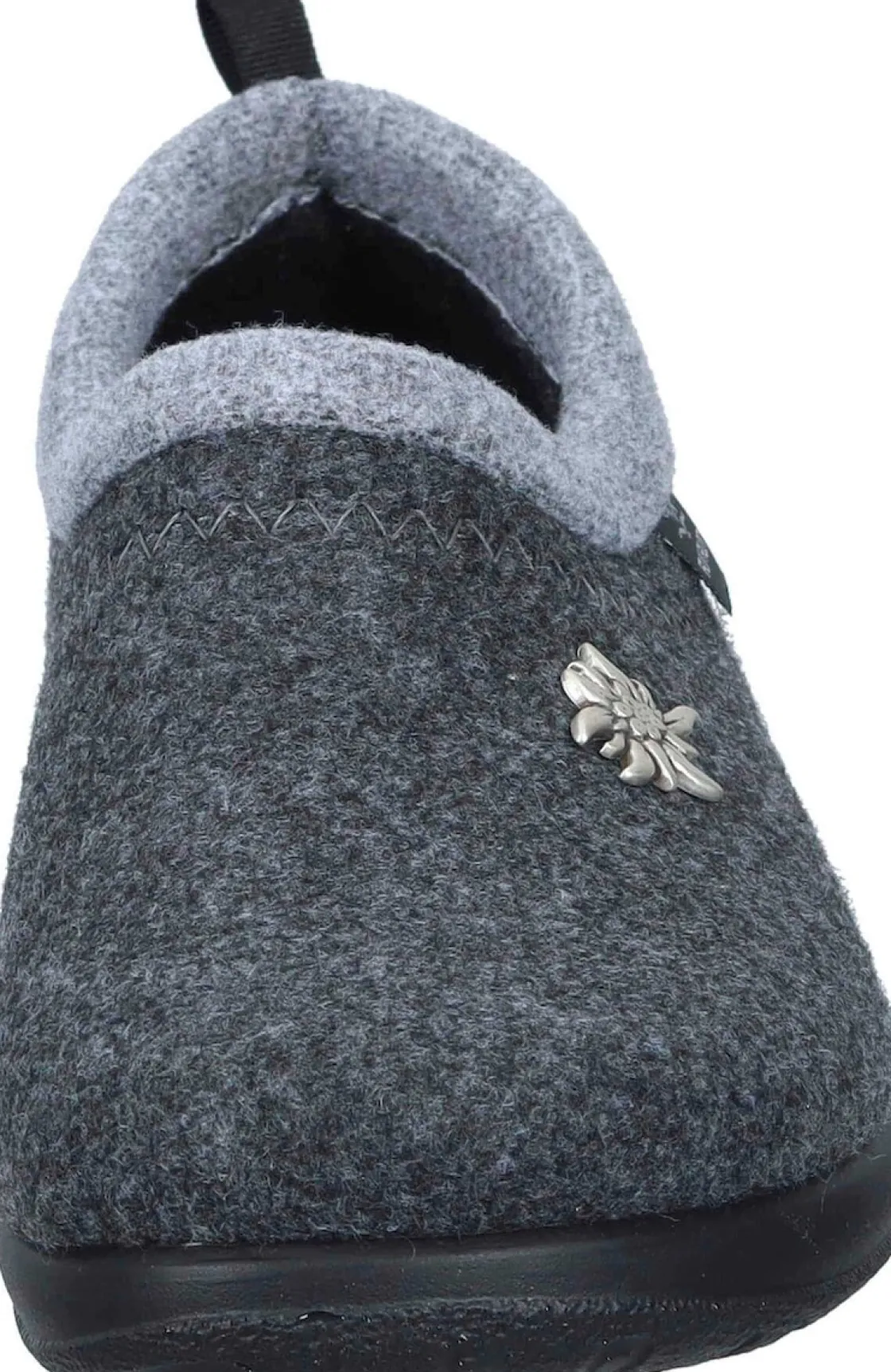 Hausschuhe|Die moderne Hausfrau Hausschuhe grau