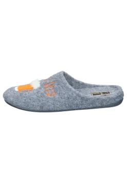 Hausschuhe|Die moderne Hausfrau Hausschuhe grau