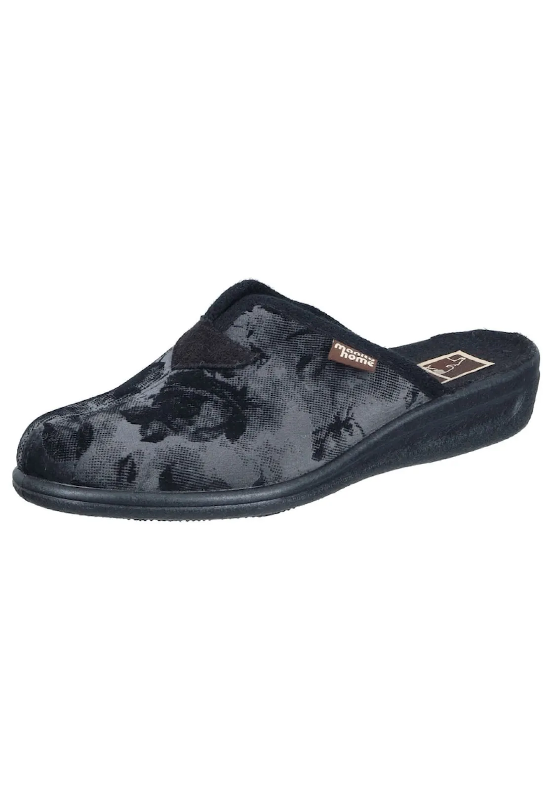 Hausschuhe|Die moderne Hausfrau Hausschuhe grau