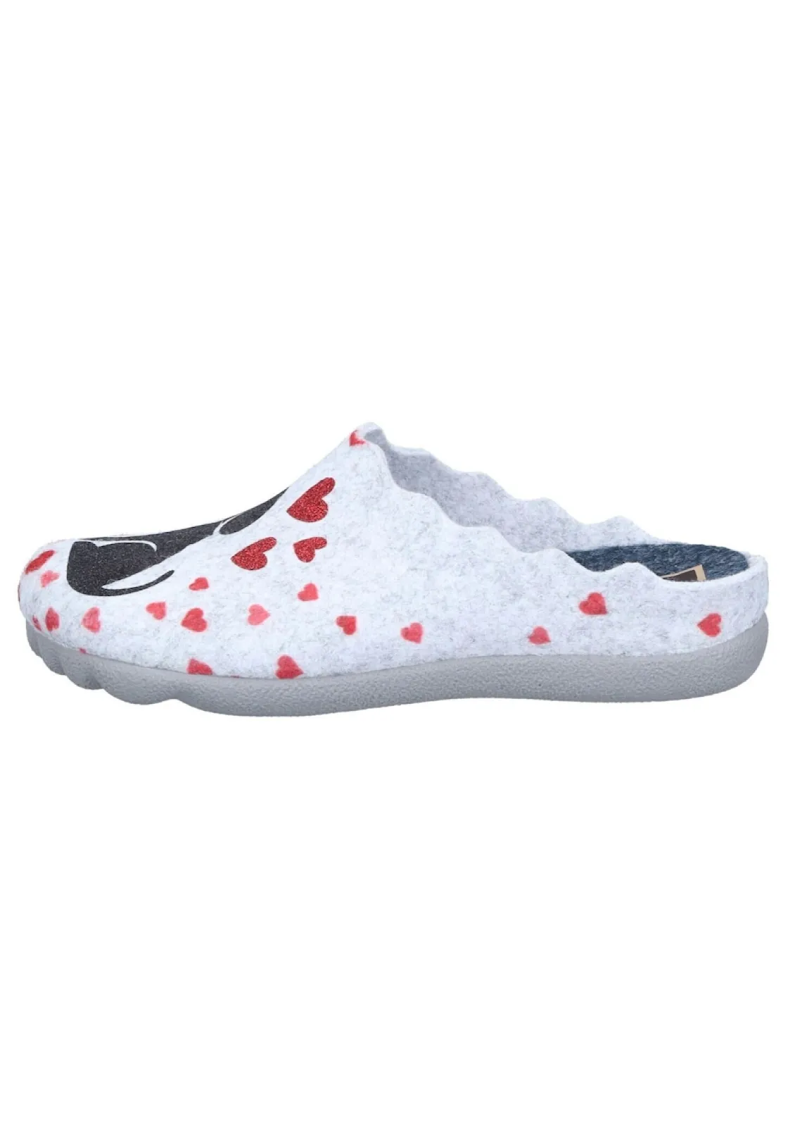 Hausschuhe|Die moderne Hausfrau Hausschuhe grau