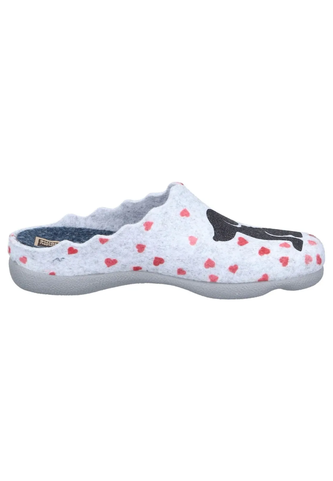 Hausschuhe|Die moderne Hausfrau Hausschuhe grau