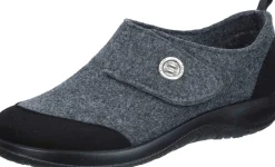 Hausschuhe|Die moderne Hausfrau Hausschuhe grau