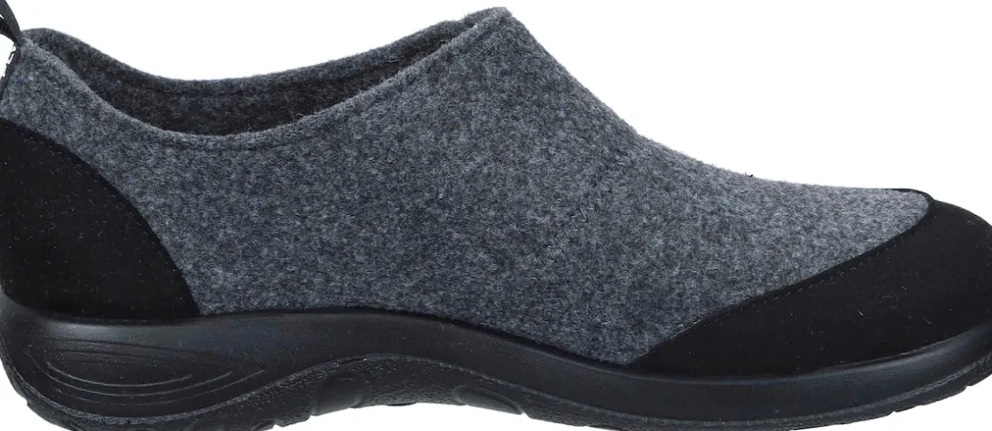 Hausschuhe|Die moderne Hausfrau Hausschuhe grau