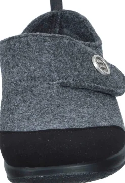 Hausschuhe|Die moderne Hausfrau Hausschuhe grau