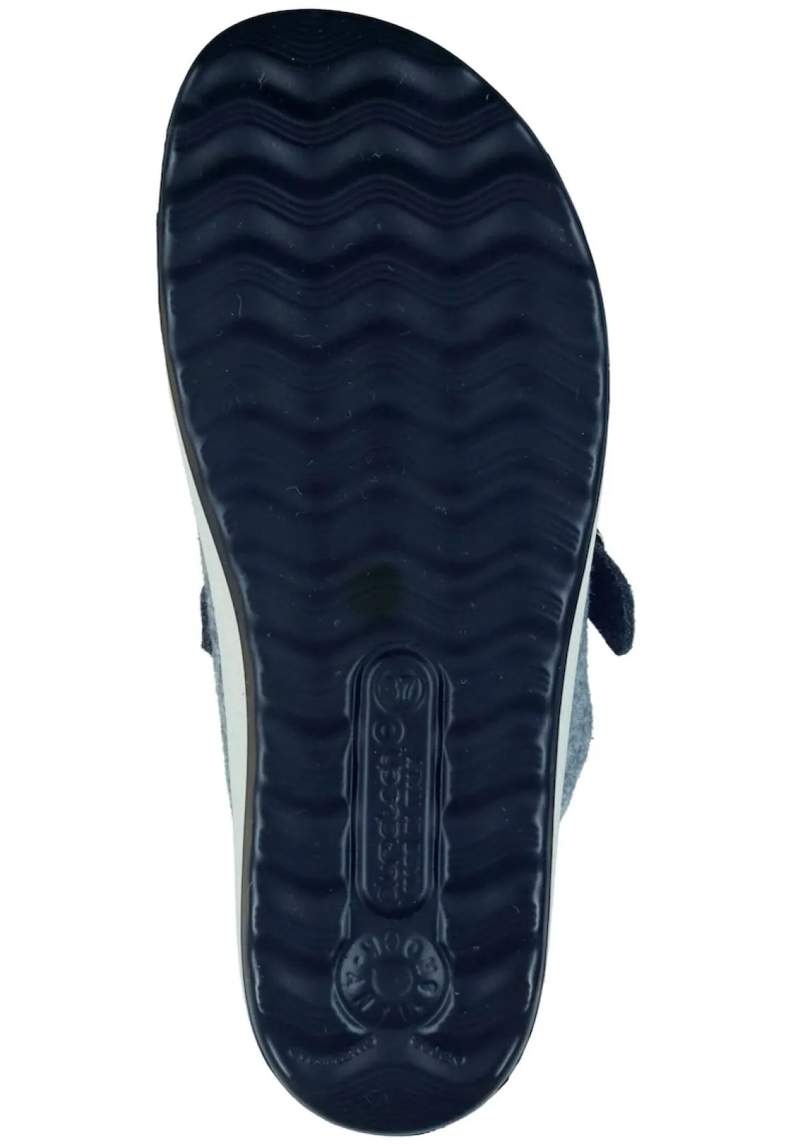 Pantoletten|Die moderne Hausfrau Hausschuhe grau