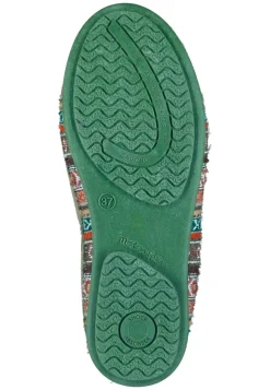 Hausschuhe|Die moderne Hausfrau Hausschuhe grün