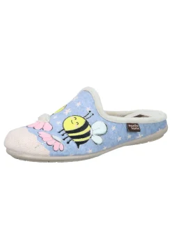 Hausschuhe|Die moderne Hausfrau Hausschuhe hellblau