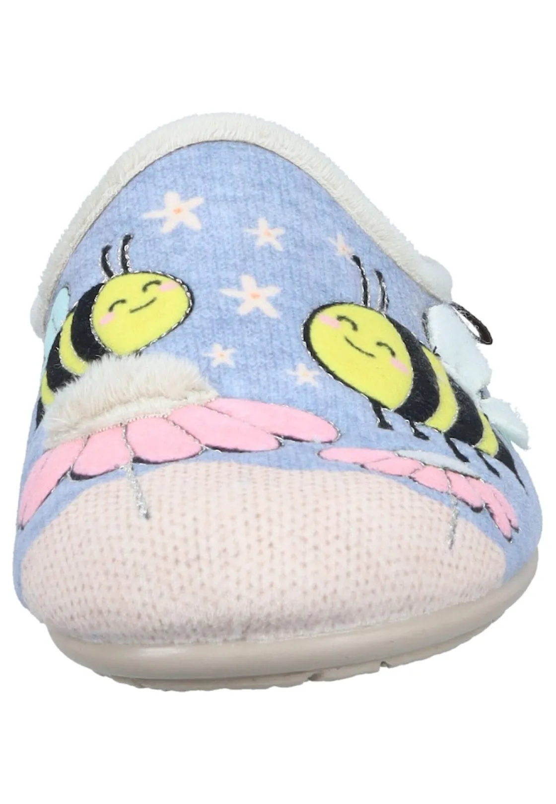 Hausschuhe|Die moderne Hausfrau Hausschuhe hellblau