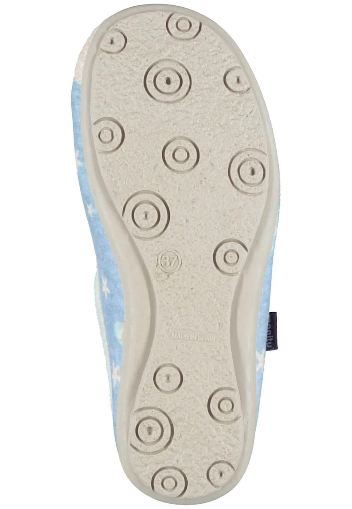 Hausschuhe|Die moderne Hausfrau Hausschuhe hellblau