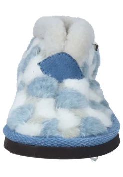 Hausschuhe|Die moderne Hausfrau Hausschuhe hellblau