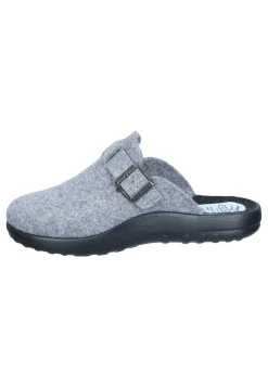 Hausschuhe|Die moderne Hausfrau Hausschuhe hellgrau