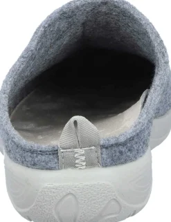 Hausschuhe|Die moderne Hausfrau Hausschuhe hellgrau