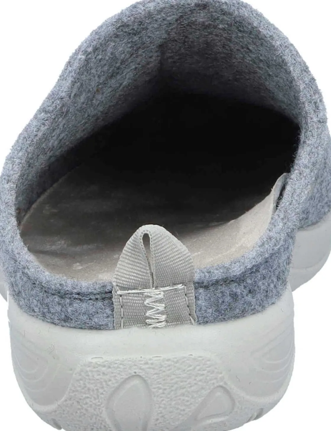 Hausschuhe|Die moderne Hausfrau Hausschuhe hellgrau