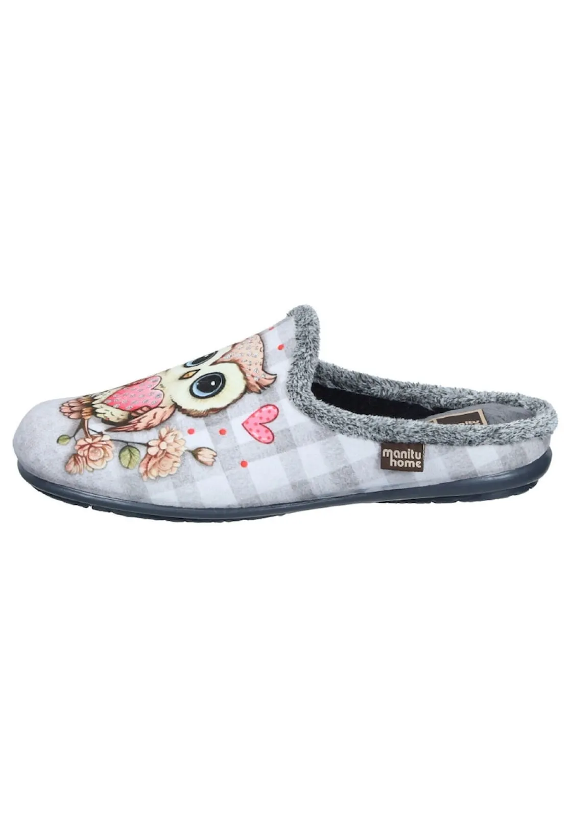 Hausschuhe|Die moderne Hausfrau Hausschuhe hellgrau