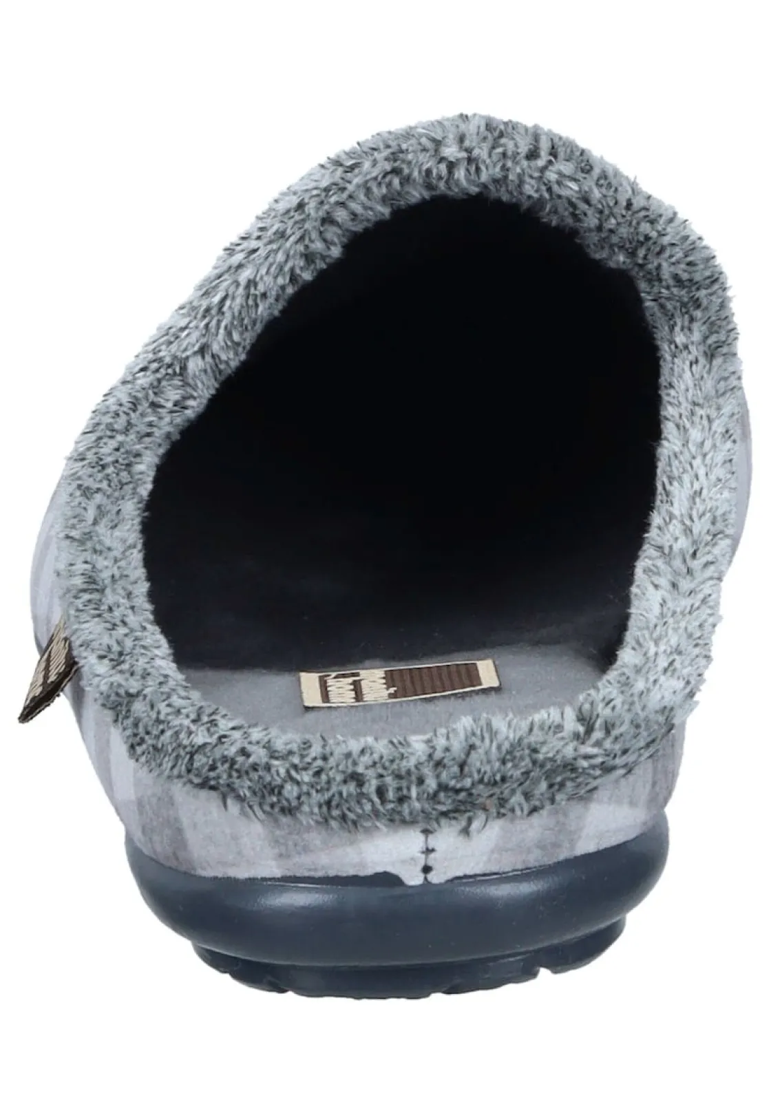 Hausschuhe|Die moderne Hausfrau Hausschuhe hellgrau