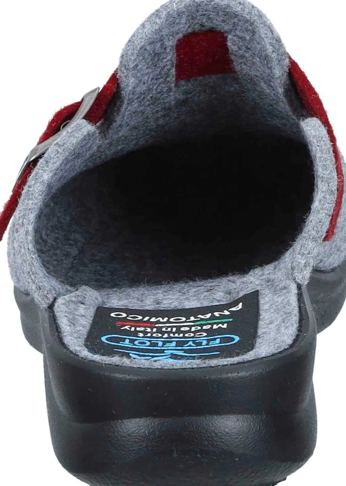 Hausschuhe|Die moderne Hausfrau Hausschuhe hellgrau