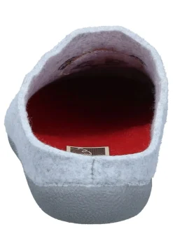 Hausschuhe|Die moderne Hausfrau Hausschuhe hellgrau