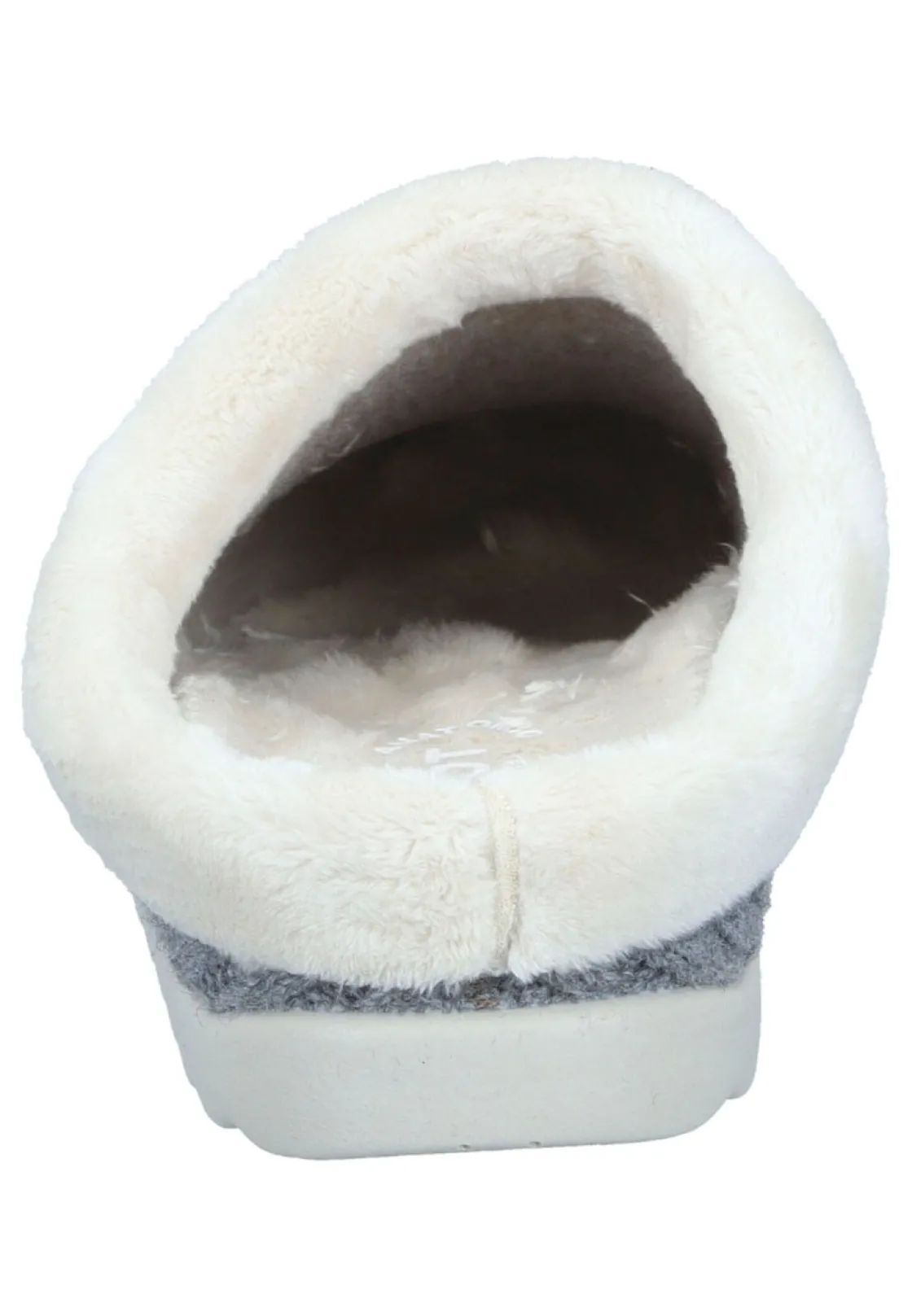 Hausschuhe|Die moderne Hausfrau Hausschuhe hellgrau