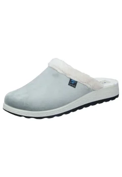 Hausschuhe|Die moderne Hausfrau Hausschuhe hellgrau