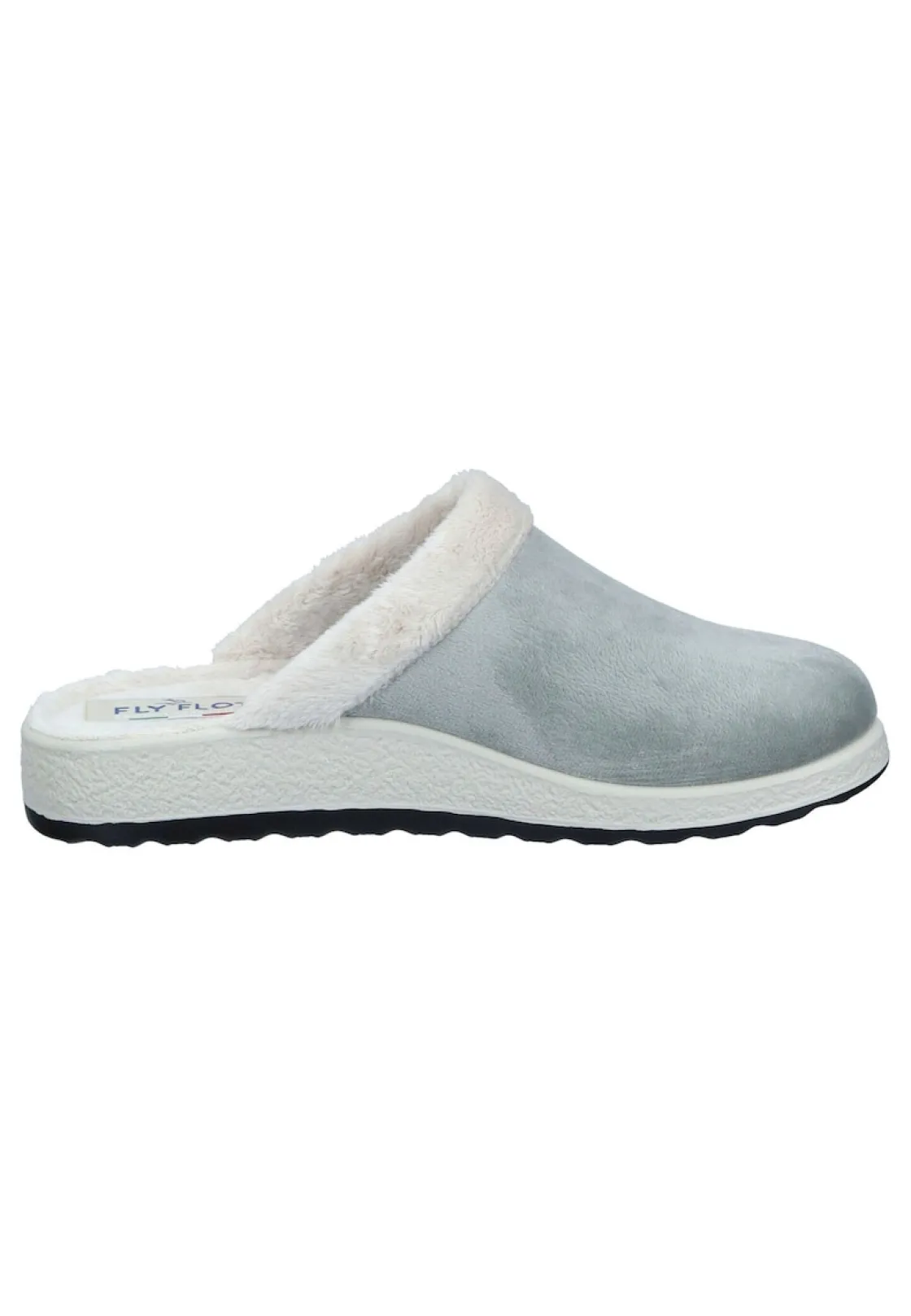 Hausschuhe|Die moderne Hausfrau Hausschuhe hellgrau