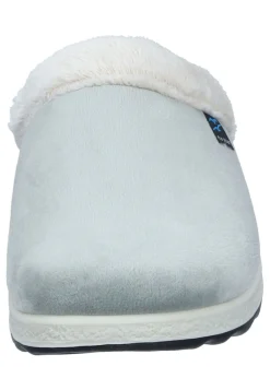 Hausschuhe|Die moderne Hausfrau Hausschuhe hellgrau