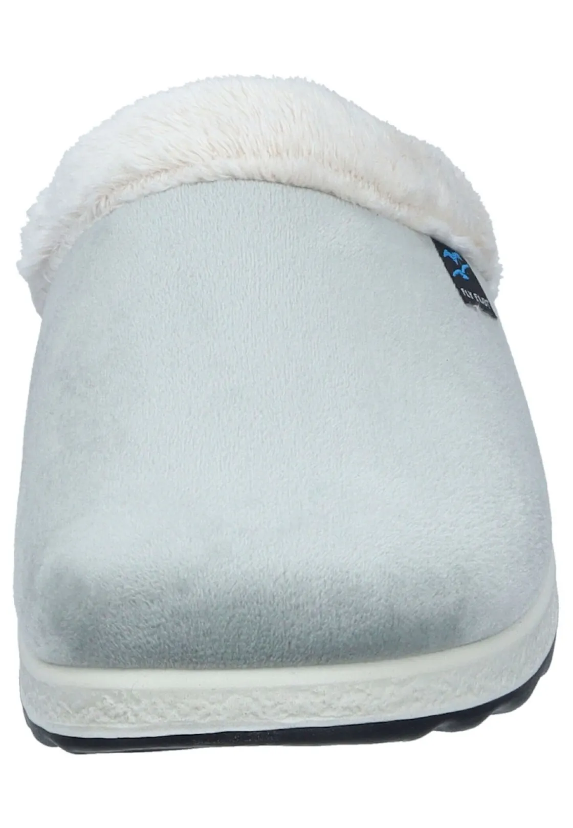 Hausschuhe|Die moderne Hausfrau Hausschuhe hellgrau