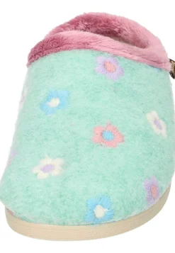 Hausschuhe|Die moderne Hausfrau Hausschuhe hellgrün