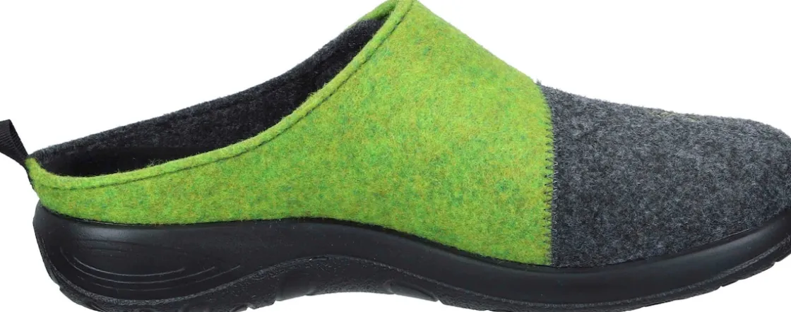 Hausschuhe|Die moderne Hausfrau Hausschuhe hellgrün