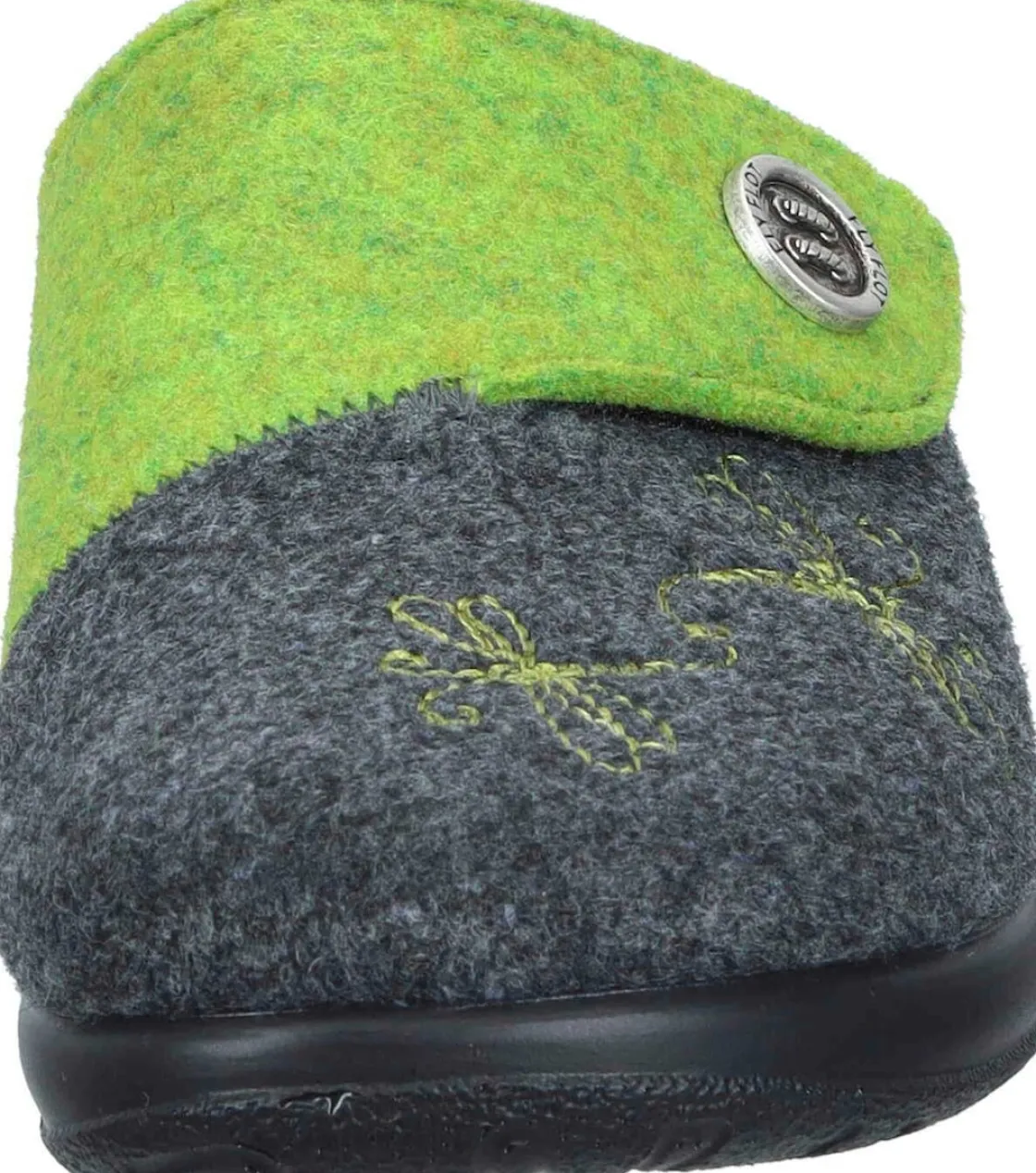 Hausschuhe|Die moderne Hausfrau Hausschuhe hellgrün