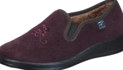 Hausschuhe|Die moderne Hausfrau Hausschuhe pflaume