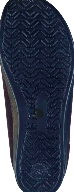 Hausschuhe|Die moderne Hausfrau Hausschuhe pflaume