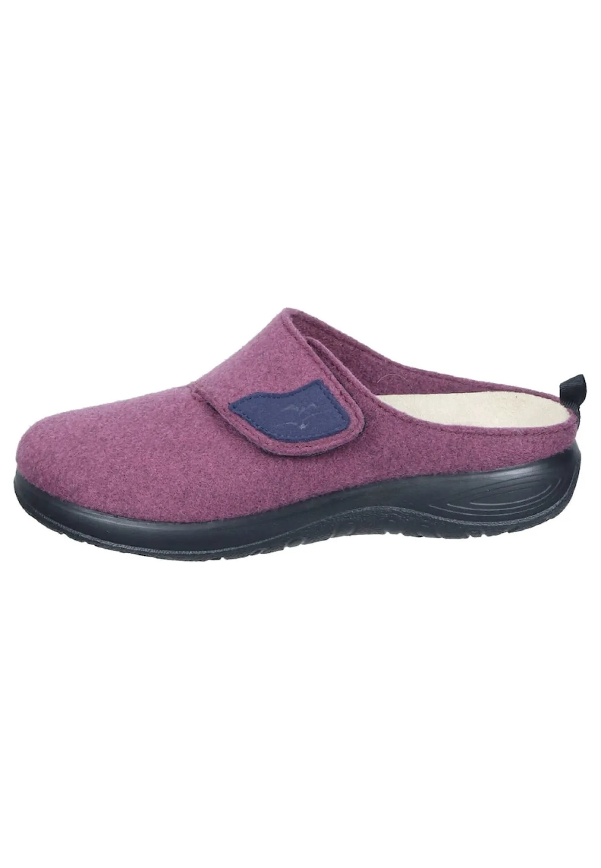 Damen Die moderne Hausfrau Hausschuhe pflaume