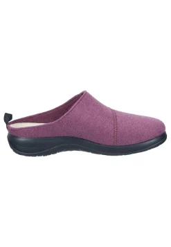 Damen Die moderne Hausfrau Hausschuhe pflaume