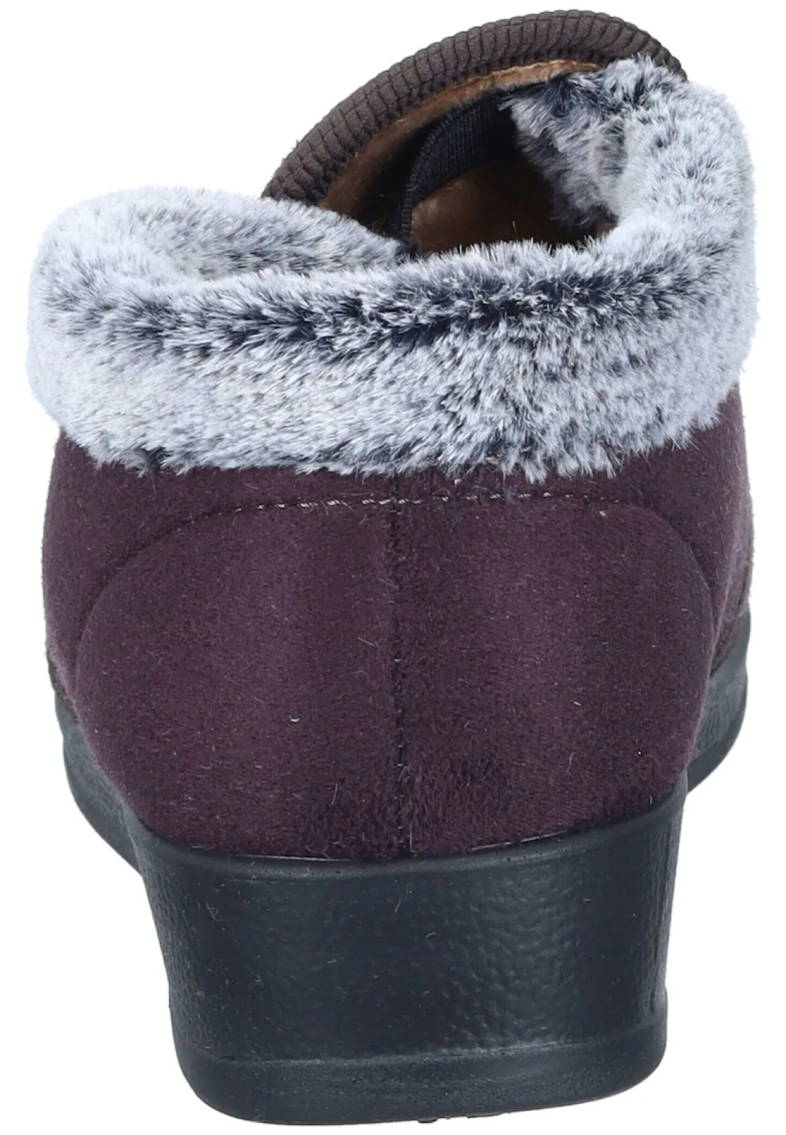 Hausschuhe|Die moderne Hausfrau Hausschuhe pflaume