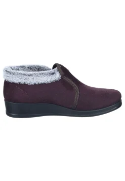 Hausschuhe|Die moderne Hausfrau Hausschuhe pflaume