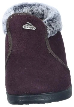 Hausschuhe|Die moderne Hausfrau Hausschuhe pflaume