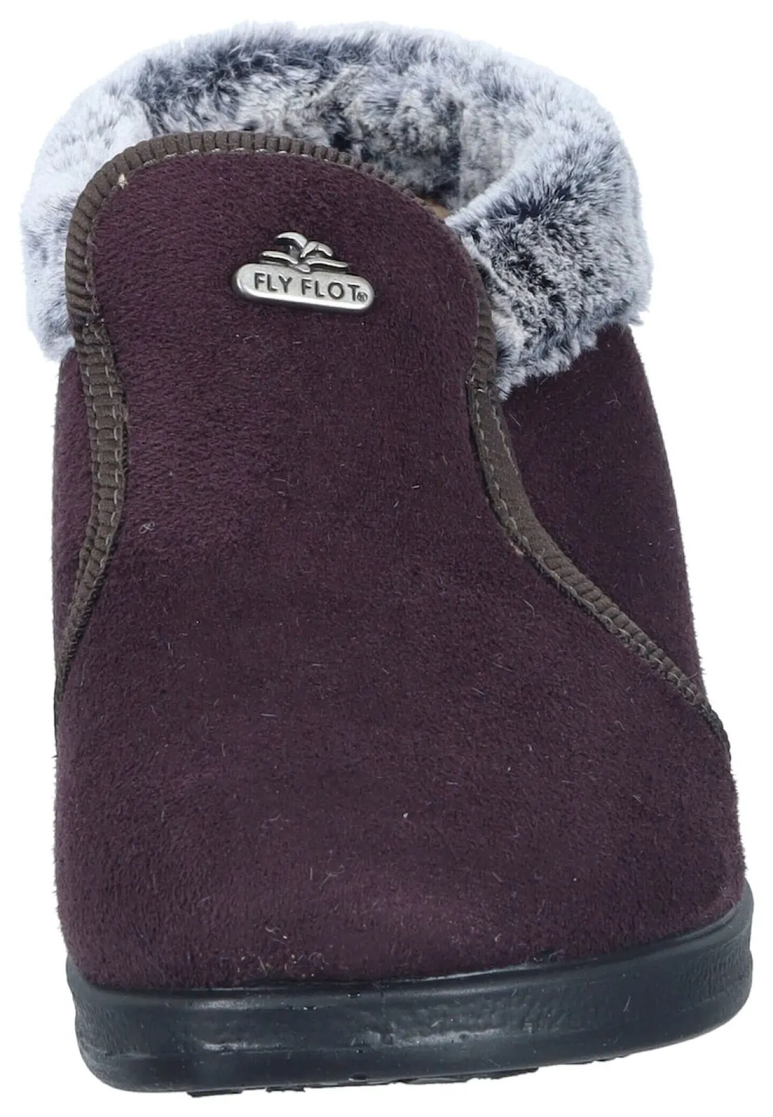 Hausschuhe|Die moderne Hausfrau Hausschuhe pflaume