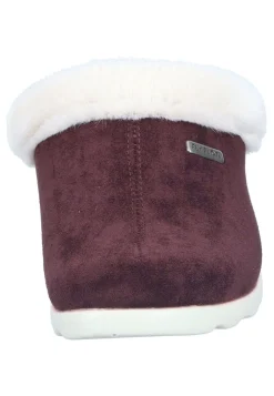 Hausschuhe|Die moderne Hausfrau Hausschuhe pflaume