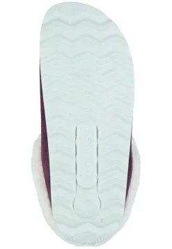 Hausschuhe|Die moderne Hausfrau Hausschuhe pflaume